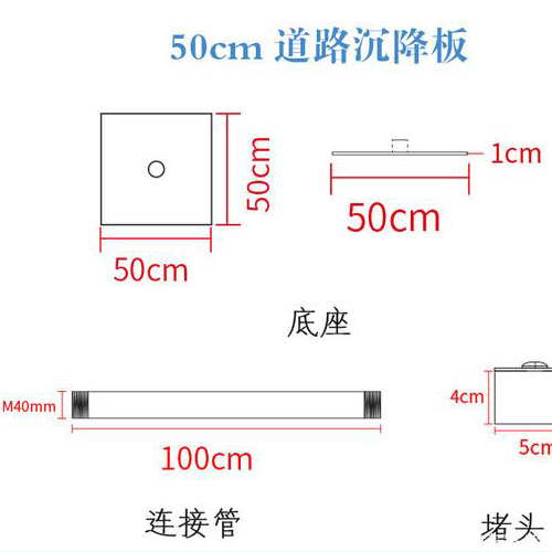 深圳沉降板规格型号如何选择？